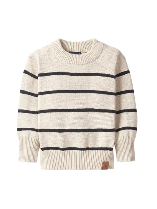 Knit Pinstripe Sweater