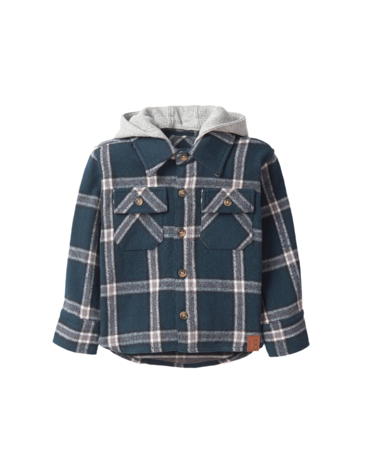 Night Fall Hooded Flannel